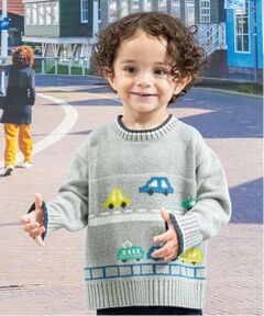 kladskap / クレードスコープ ニット・セーター | 乗り物ニットプルオーバー