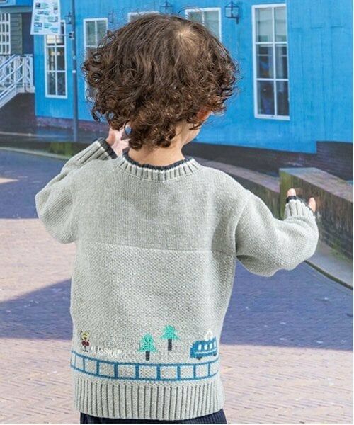 kladskap / クレードスコープ ニット・セーター | 乗り物ニットプルオーバー | 詳細3