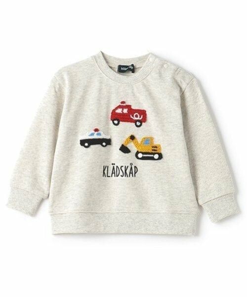 kladskap / クレードスコープ スウェット | 働く車編みモチーフトレーナー | 詳細11