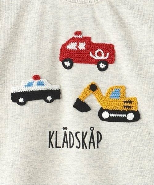 kladskap / クレードスコープ スウェット | 働く車編みモチーフトレーナー | 詳細5