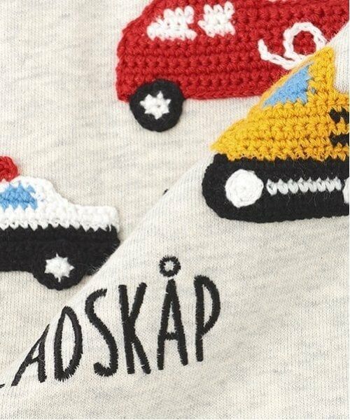 kladskap / クレードスコープ スウェット | 働く車編みモチーフトレーナー | 詳細8