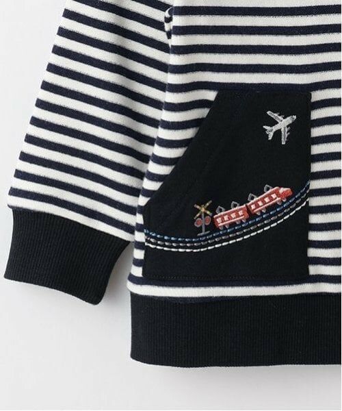 kladskap / クレードスコープ スウェット | 乗り物ポケットボーダートレーナー | 詳細9