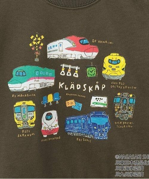 kladskap / クレードスコープ スウェット | 電車とアイテムトレーナー | 詳細3