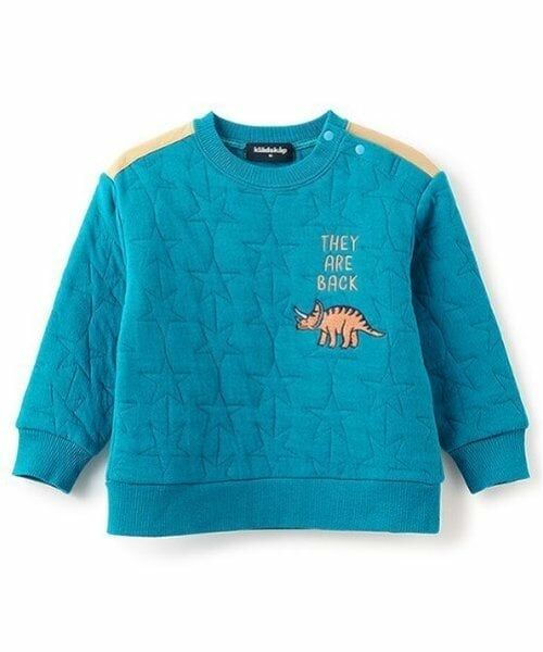 kladskap / クレードスコープ スウェット | 恐竜刺繍キルトトレーナー | 詳細13