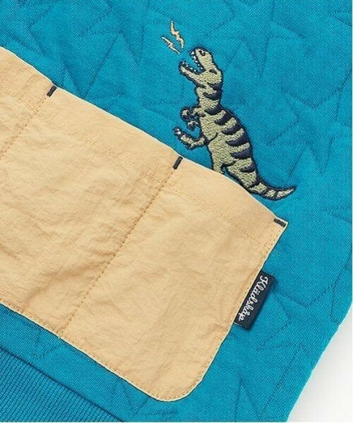 kladskap / クレードスコープ スウェット | 恐竜刺繍キルトトレーナー | 詳細9