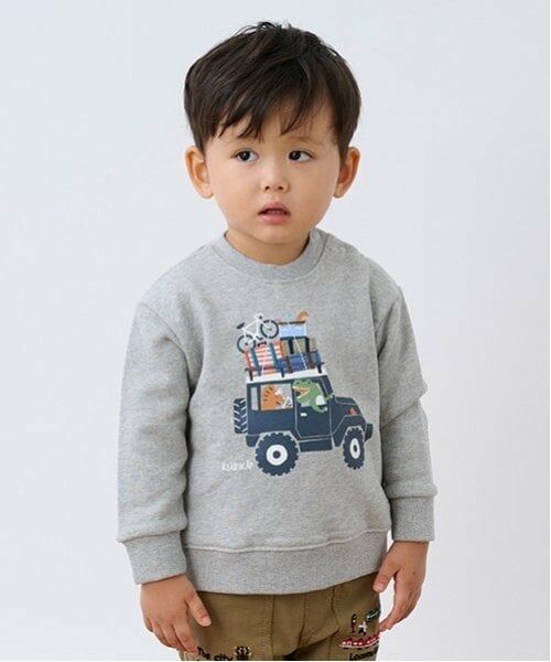 kladskap / クレードスコープ スウェット | ドライブザウルストレーナー（トップ グレー）