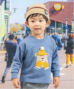 kladskap / クレードスコープ スウェット | 防寒クマアップリケトレーナー