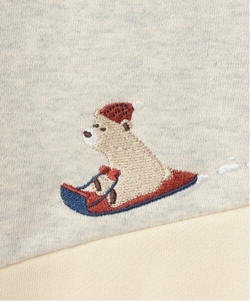 kladskap / クレードスコープ スウェット | 防寒クマアップリケトレーナー | 詳細7