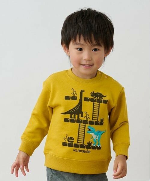 kladskap / クレードスコープ スウェット | 恐竜ゲームトレーナー（カラシ）