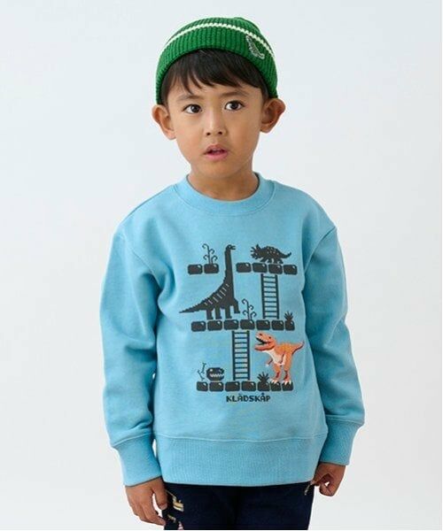 kladskap / クレードスコープ スウェット | 恐竜ゲームトレーナー（モデレート ブルー）