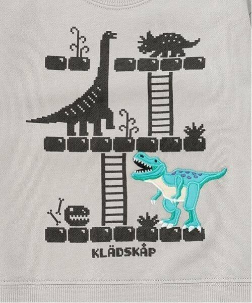 kladskap / クレードスコープ スウェット | 恐竜ゲームトレーナー | 詳細9