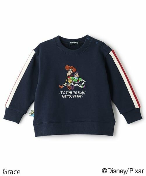 kladskap / クレードスコープ スウェット | 【トイ・ストーリー】刺しゅうトレーナー（紺）