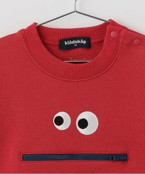 kladskap / クレードスコープ スウェット | 裾チェック顔トレーナー | 詳細2