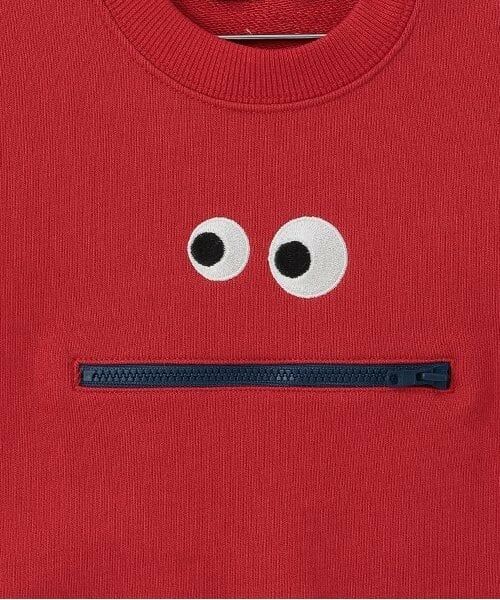 kladskap / クレードスコープ スウェット | 裾チェック顔トレーナー | 詳細3