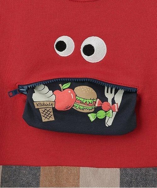 kladskap / クレードスコープ スウェット | 裾チェック顔トレーナー | 詳細4