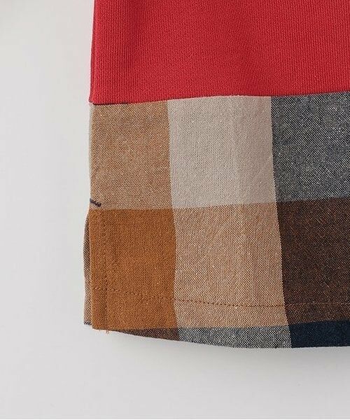 kladskap / クレードスコープ スウェット | 裾チェック顔トレーナー | 詳細7