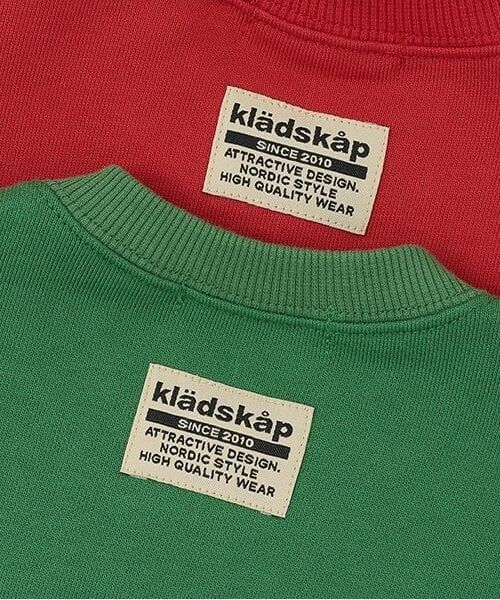 kladskap / クレードスコープ スウェット | 裾チェック顔トレーナー | 詳細9