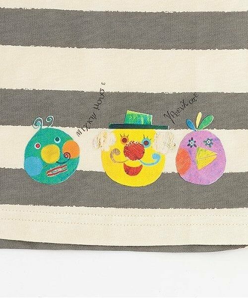 kladskap / クレードスコープ Tシャツ | 【コロボックル】乗り物ボーダー長袖Tシャツ | 詳細7