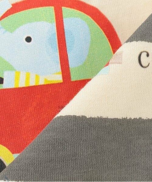 kladskap / クレードスコープ Tシャツ | 【コロボックル】乗り物ボーダー長袖Tシャツ | 詳細8