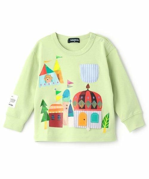 kladskap / クレードスコープ Tシャツ | 【コロボックル】長袖Tシャツ（グリーン）