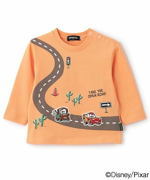 kladskap / クレードスコープ Tシャツ | 【カーズ】道路長袖Tシャツ（オレンジ）