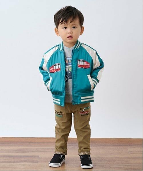 kladskap / クレードスコープ ブルゾン | 電車×恐竜スカジャン | 詳細3