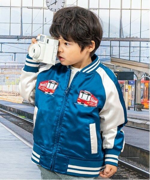kladskap / クレードスコープ ブルゾン | 電車×恐竜スカジャン | 詳細4