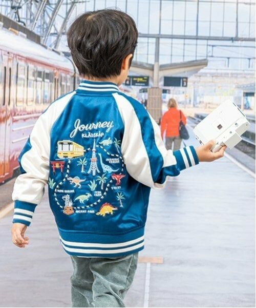 kladskap / クレードスコープ ブルゾン | 電車×恐竜スカジャン | 詳細6