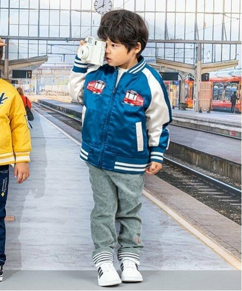 kladskap / クレードスコープ ブルゾン | 電車×恐竜スカジャン | 詳細7