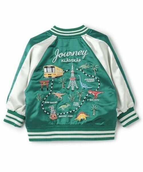 kladskap / クレードスコープ ブルゾン | 電車×恐竜スカジャン | 詳細8