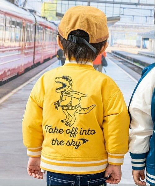 kladskap / クレードスコープ ブルゾン | 恐竜スタジャン | 詳細1