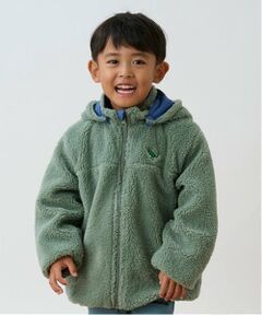 kladskap / クレードスコープ ブルゾン | 恐竜リバーシブルボアブルゾン