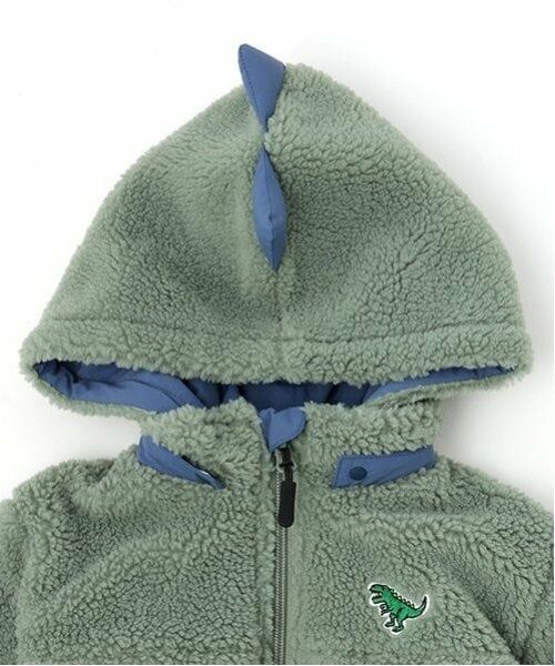 kladskap / クレードスコープ ブルゾン | 恐竜リバーシブルボアブルゾン | 詳細14