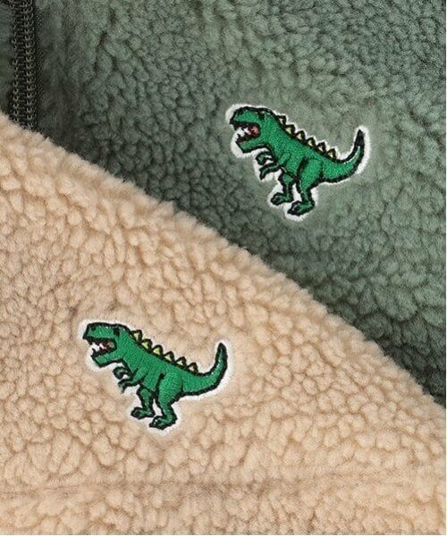 kladskap / クレードスコープ ブルゾン | 恐竜リバーシブルボアブルゾン | 詳細16