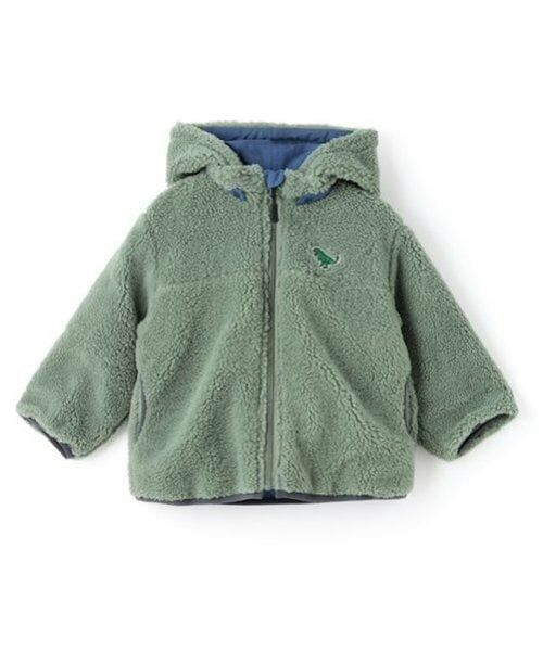 kladskap / クレードスコープ ブルゾン | 恐竜リバーシブルボアブルゾン | 詳細23