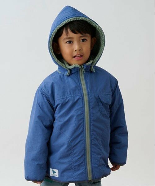 kladskap / クレードスコープ ブルゾン | 恐竜リバーシブルボアブルゾン | 詳細4