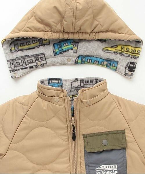 kladskap / クレードスコープ ブルゾン | 電車リバーシブル中わたブルゾン | 詳細5