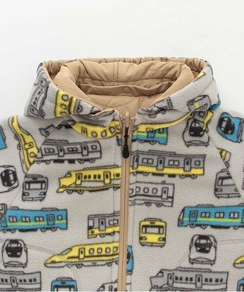 kladskap / クレードスコープ ブルゾン | 電車リバーシブル中わたブルゾン | 詳細8