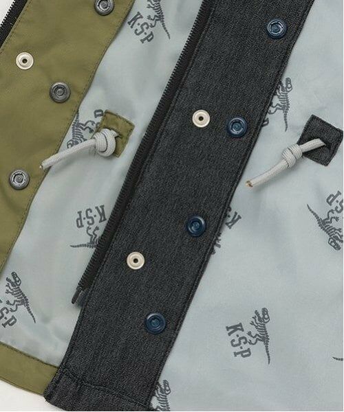 kladskap / クレードスコープ その他アウター | 恐竜ライナーつきモッズコート | 詳細20