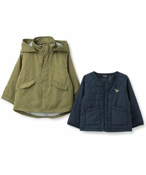 kladskap / クレードスコープ その他アウター | 恐竜ライナーつきモッズコート | 詳細9