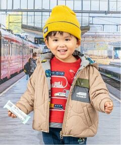 kladskap / クレードスコープ ブルゾン | 電車リバーシブル中わたブルゾン