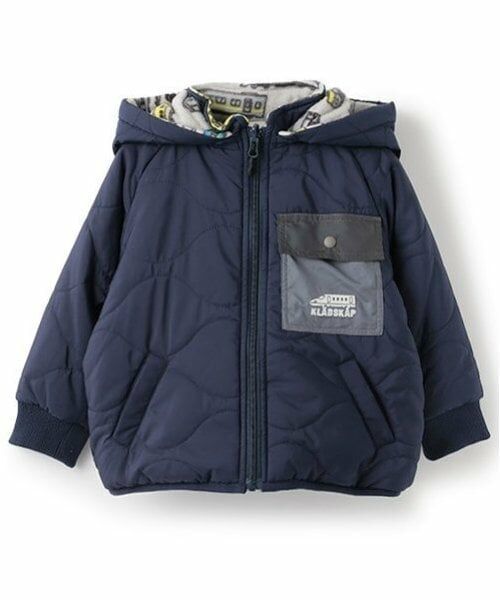 kladskap / クレードスコープ ブルゾン | 電車リバーシブル中わたブルゾン | 詳細2