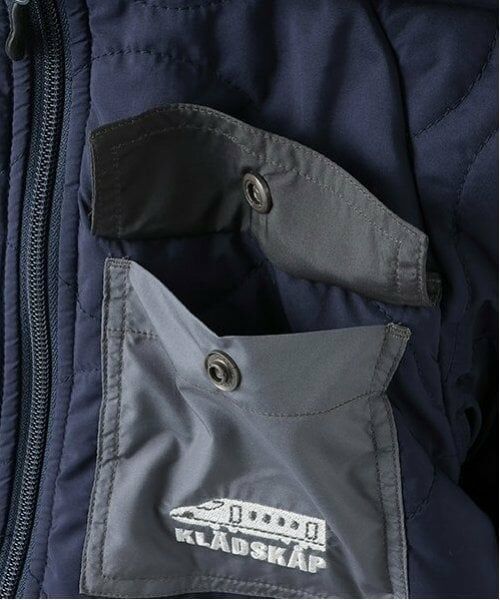 kladskap / クレードスコープ ブルゾン | 電車リバーシブル中わたブルゾン | 詳細11