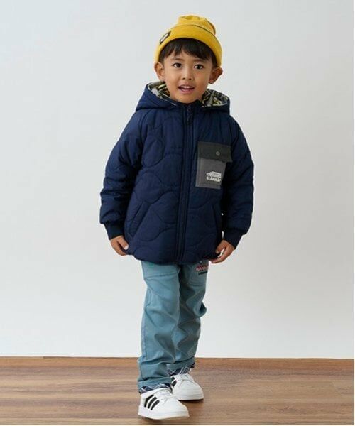 kladskap / クレードスコープ ブルゾン | 電車リバーシブル中わたブルゾン | 詳細24