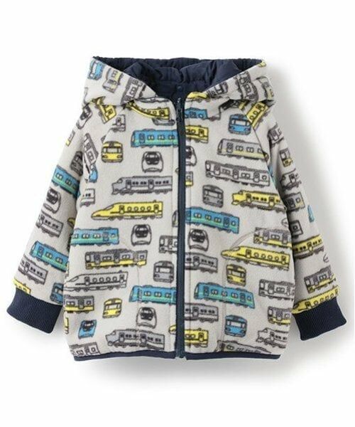 kladskap / クレードスコープ ブルゾン | 電車リバーシブル中わたブルゾン | 詳細4