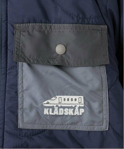 kladskap / クレードスコープ ブルゾン | 電車リバーシブル中わたブルゾン | 詳細10