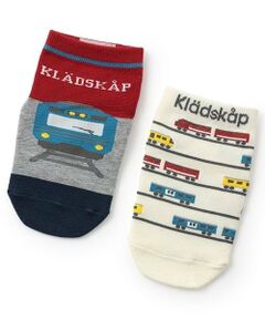 kladskap / クレードスコープ ソックス | 電車ショートソックス2足セット