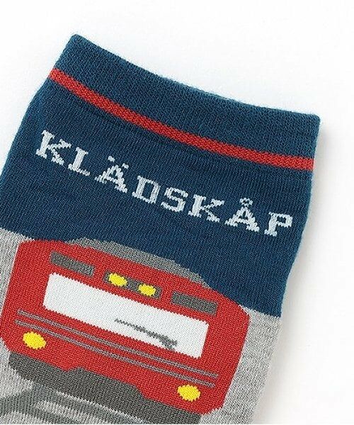kladskap / クレードスコープ ソックス | 電車ショートソックス2足セット | 詳細1