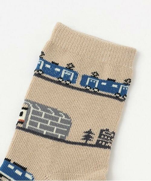 kladskap / クレードスコープ ソックス | 電車クルーソックス | 詳細1