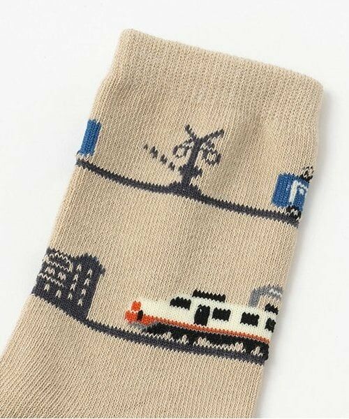 kladskap / クレードスコープ ソックス | 電車クルーソックス | 詳細6